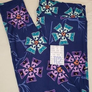 Lularoe TC2 NBC Oogie Boogie Leggings